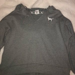 VS PINK V-NECK PULLOVER